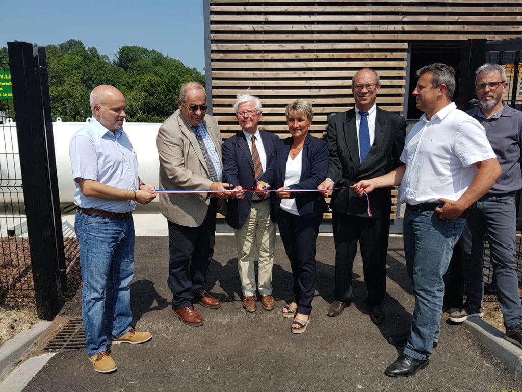Inauguration de la chaufferie bois de Tupigny le 5 juin 2018