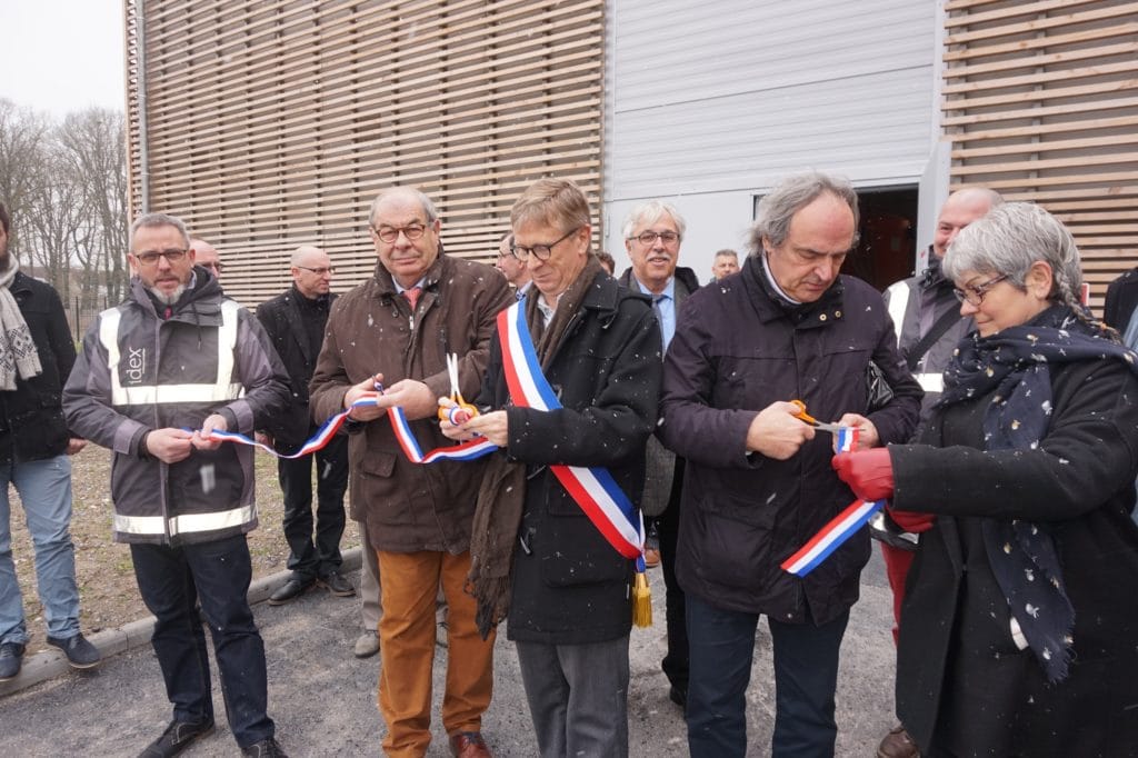 Inauguration de la chaufferie bois de Sissonne, le 20 mars 2018